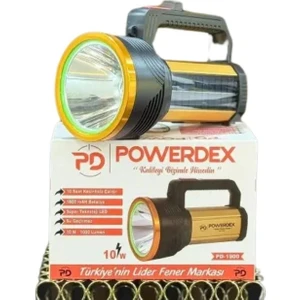 PD-1900 1000 Lümen LED Şarjlı El Feneri