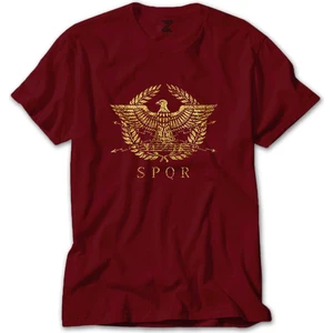Z zepplin Roman Empire Emblem Kırmızı Tişört