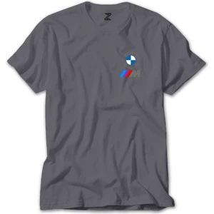 Z zepplin Bmw Logo M Power Gri Tişört