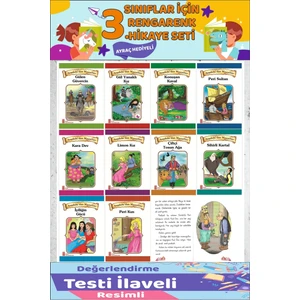 3.sınıf Okumayı Sevdiren 10 Lu Hikaye Seti 2 (64 Sayfa)