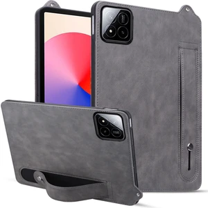 Xiaomi Pad 7/pad 7 Pro Kılıf El Kayışı Deri Tablet Kapağı-Gri (Yurt Dışından)