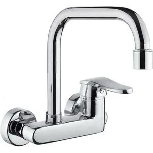 Mix Duvardan Delta L Borulu Aplike Lavabo Bataryası