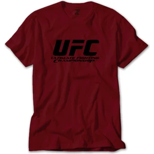 Ufc Logo Ultimate Championship Kırmızı Tişört