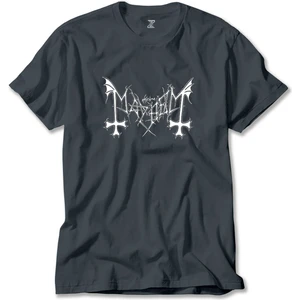 Z zepplin Mayhem Logo Füme Tişört