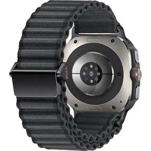 Samsung Galaxy Watch Ultra 47 mm İçin Uyumlu Kayış Kordonu KRD-120 Hasır Örgülü Kordon