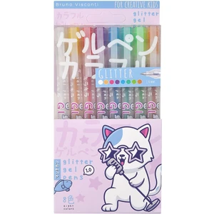 Jel Kalem Seti Simli 1.0 8 Renk