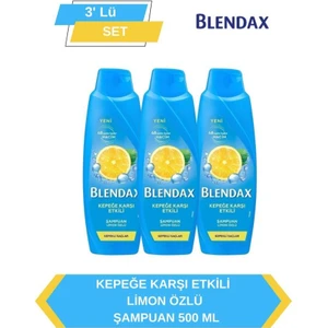 Kepeğe Karşı Etkili Şampuan 500 ml x3