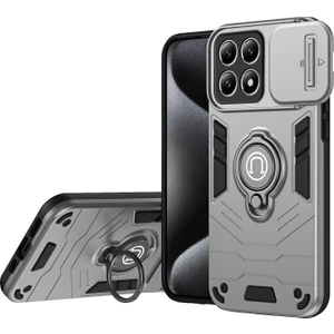4U Sky Xiaomi 14T Pro Kılıf Pc+Tpu Telefon Kapağı-Gri (Yurt Dışından)