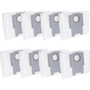 Roborock S8+ /s8 Pro Ultra / S7 Maxv Ultra / Q5 / Q5+ / Q7+ / Q7 Max+ Elektrikli Süpürge Torbası Için 8 Adet Toz Torbası Yedeği (Yurt Dışından)