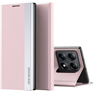 4U Sky Xiaomi 14T Pro Kılıf Stand-Pembe ile Düşmeyi Önleyici Deri Telefon Kılıfı Için (Yurt Dışından)