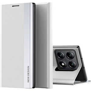 4U Sky Xiaomi 14T Pro Kılıf Stand-Beyaz ile Düşmeyi Önleyici Deri Telefon Kılıfı Için (Yurt Dışından)
