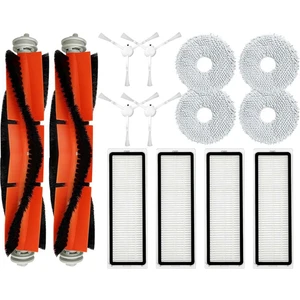 Xiaomi Robot Süpürge S10+ / S10 Plus Yedek Parça Aksesuarları Ana Yan Fırça Hepa Filtreleri Paspas Bezi Bezi (Yurt Dışından)