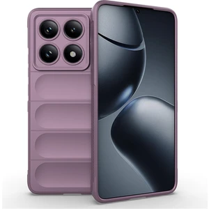 4U Sky Xiaomi 14T Pro Kılıf Için Anti-Drop Yumuşak Tpu Sağlam Telefon Arka Kapak-Açık Mor (Yurt Dışından)