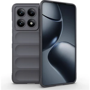 4U Sky Xiaomi 14T Pro Kılıf Için Anti-Drop Yumuşak Tpu Sağlam Telefon Arka Kapak-Koyu Gri (Yurt Dışından)