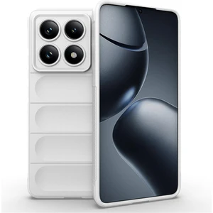 4U Sky Xiaomi 14T Pro Kılıf Için Anti-Drop Yumuşak Tpu Sağlam Telefon Arka Kapak-Beyaz (Yurt Dışından)