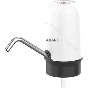 Akari Şarjlı Su Pompası (Usb Şarj Grişi-Şarj Lambası-Paslanmaz Çelik)