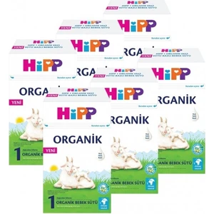 1 Organik Keçi Sütü Bazlı Bebek Sütü 400 gr x 6 Adet