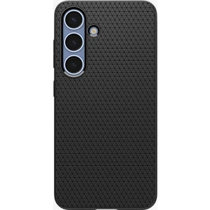 Galaxy S25 ince Kılıf Liquid Air Hava Kanalı Teknolojisi™ Askeri Sınıf Koruma Matte Black Dokulu Yüzey Kapak - ACS09000