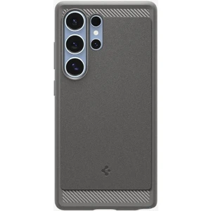 Galaxy S25 Ultra ile Uyumlu Ekstra Dayanıklı Kılıf Rugged Armor Hava Kanalı Teknolojisi™ Askeri Sınıf Koruma MagFit özellikli Marble Gray Çift Katman Kapak - ACS08952