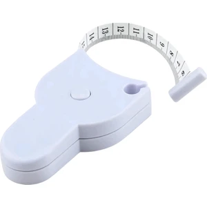 Pratik Çift Taraflı Baş Vücut Kafa Çevresi Ölçüm Aleti Taşınabilir Bel Ölçme Metre Mezura