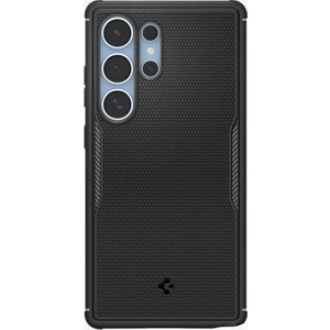Galaxy S25 Ultra ile Uyumlu Kılıf Core Armor Hava Kanalı Teknolojisi™ Askeri Sınıf Koruma MagFit özellikli Matte Black Dokulu Yüzey Kapak - ACS08913
