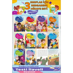 3.sınıf Okumayı Sevdiren 10 Lu Hikaye Seti 8 (64 Sayfa)