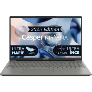 Nirvana X600.7430-DF00X-G-F AMD Ryzen 5-7430U 32GB RAM 1TB NVME SSD Freedos