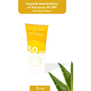 Iva Natura Organik Mineral Filtreli SPF 50+ Güneş Kremi 75 ml – Tüm Cilt Tiplerine Uygun Yenileyici ve Güçlü Koruma