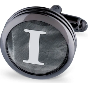 I Harfli Yuvarlak Tekli Kol Düğmesi