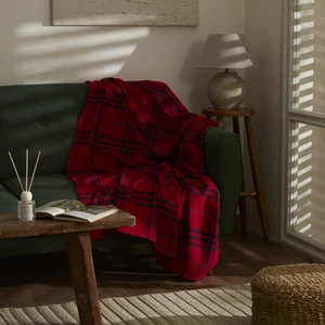 Karaca Home Flanel Throw Tv Battaniyesi Kırmızı