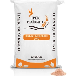 Ipek Değirmen Kırmızı Mercimek Unu Glutensiz  Katkısız  25 kg