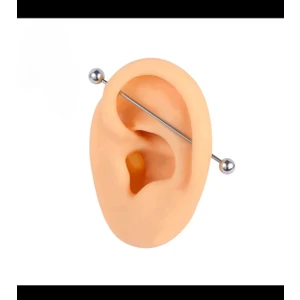 Ares Collection G23 Titanium ( Titanyum ) Klasik Basıc İndustrial Köprü Piercingi