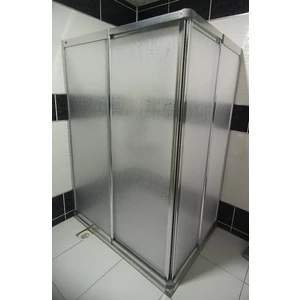 Teknesiz Duşakabin Mika Plastik Camlı ND408