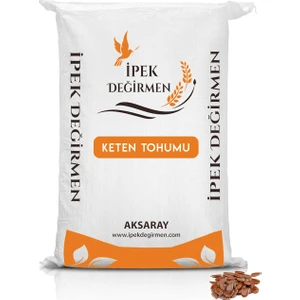 İpek Değirmen Tane Keten Tohumu  Katkısız 3 kg