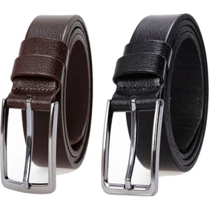 2'li 3,5 cm  Klasik Erkek Kemeri   Klasik Erkek  Tek Kat