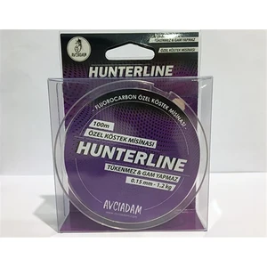 Hunterlıne 0,15mm - 1,2kg 100m Fluorocarbon Köstek Misinası
