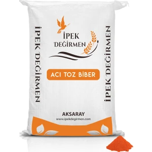 İpek Değirmen Baharat Acı Toz Biber Yemeklik  1 KG