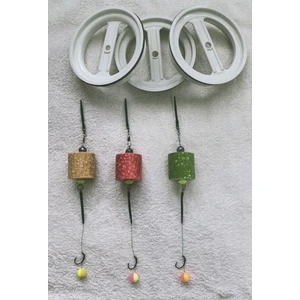 Litto Collection 3 Adet Kasnak'lı Geçmeli Renkli Boncuklu Sazan Takımı