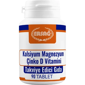Kalsiyum, Magnezyum, Çinko, D Vitamini