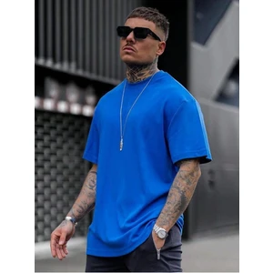 Düz Basic Oversize Erkek T-Shirt Salaş Boyfirend