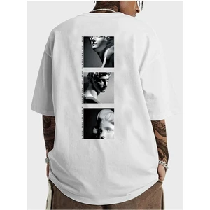 See You Baskılı Oversize Erkek T-Shirt Salaş Boyfirend