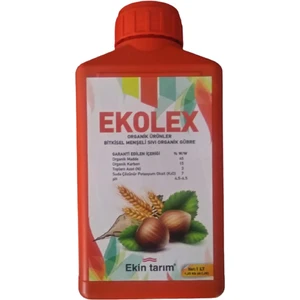 Ekolex Organik Sıvı Gübre 1 Litre, Karbon, Azot, Potasyum İçerikli