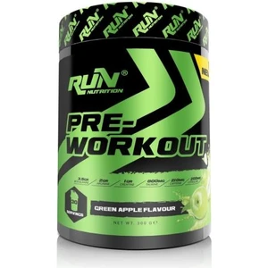 Run Nutrition Pre-Workout Yeşil Elma Aromalı - 300g - 30 Servis
