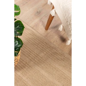 Konfor Halı Natura 6662 %100 Doğal Jüt Kilim Bej Renkli Yumuşak Dokulu Şık Tasarımlı Kilim Modern Dokuma Kilim