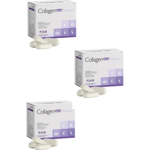 Collagen Forte Platinum Tip 1,2,3,5 ve Tip 10 Kolajen, Hyalüronik Asit, Çinko, Selenyum & Vitamin C, 90 Tablet 3 Adet