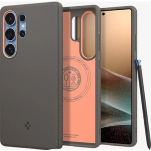 Caseology Galaxy S25 Ultra Kılıf Nano Pop Mag özellikli Papaya Gray - ACS09058