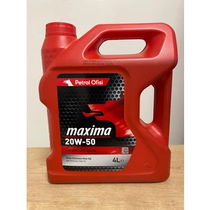 Petrol Ofisi 20W-50 Motor Yağı 4litre (Lpg Uyumlu) (2024 Üretim)