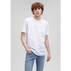 Tight Lady Erkek Düz Beyaz Tişört Regular Fit / Normal Kesim
