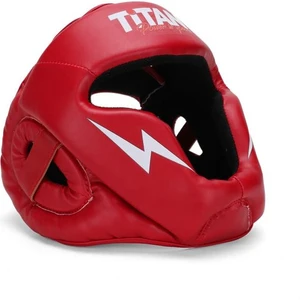 Titan Sport Yüz Korumalı Boks Kaskı , Koyu Kırmızı Model