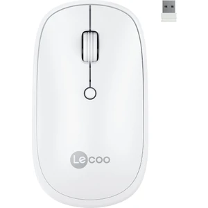 WS209 Dual Mod 2.4GHz WiFi + Bluetooth 6 Tuşlu 1600DPI Şarjlı Sessiz Kompakt Kablosuz Optik Mouse Beyaz